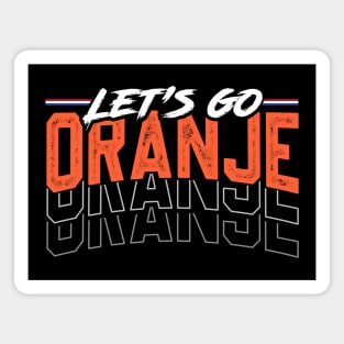 Go Oranje Magnet